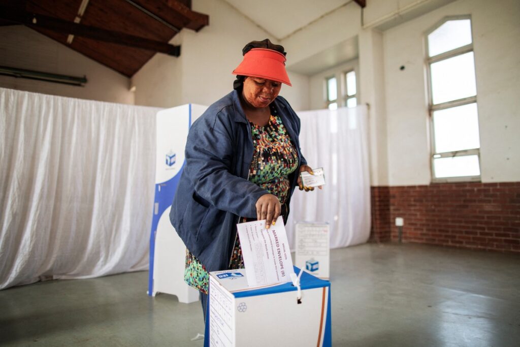 South Africans will head to the polls today for a landmark general election.