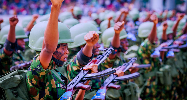 The Military to parade at Eagles Square Abuja on Democracy Day