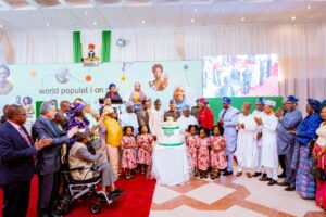 vice president at the world population day event