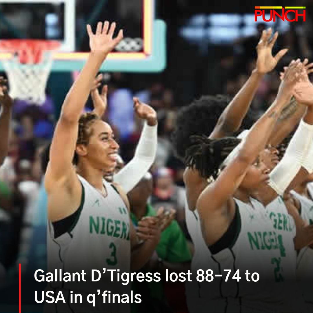 Gallant D’Tigress lost 88-74 to USA in Paris Olympics Games