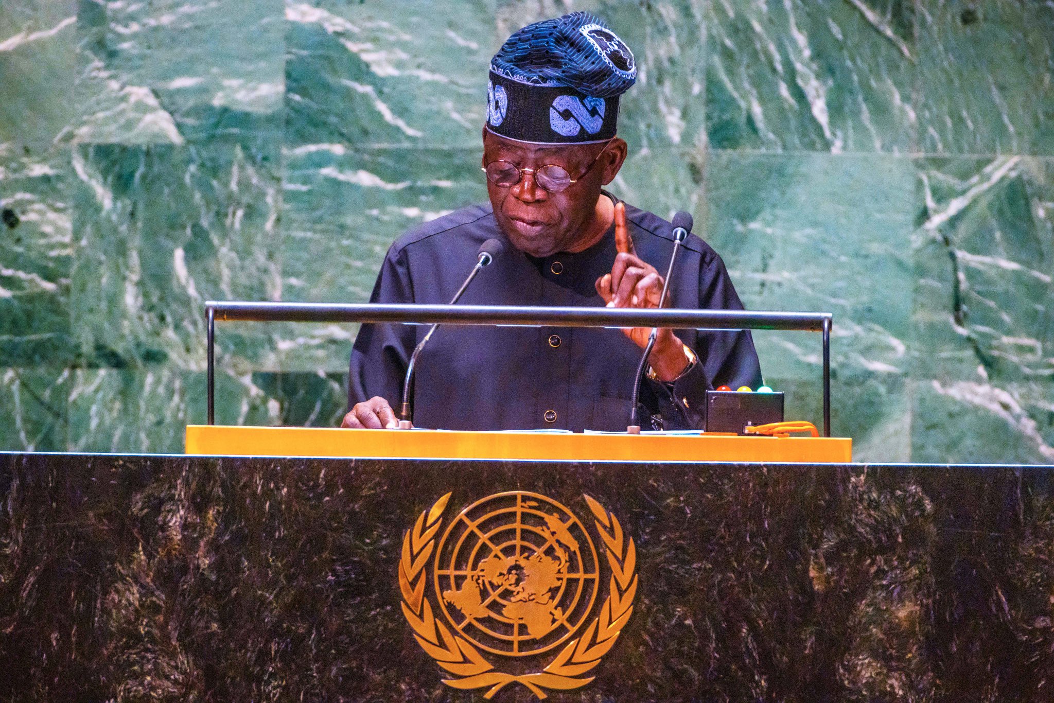 Tinubu at the UN general assembly