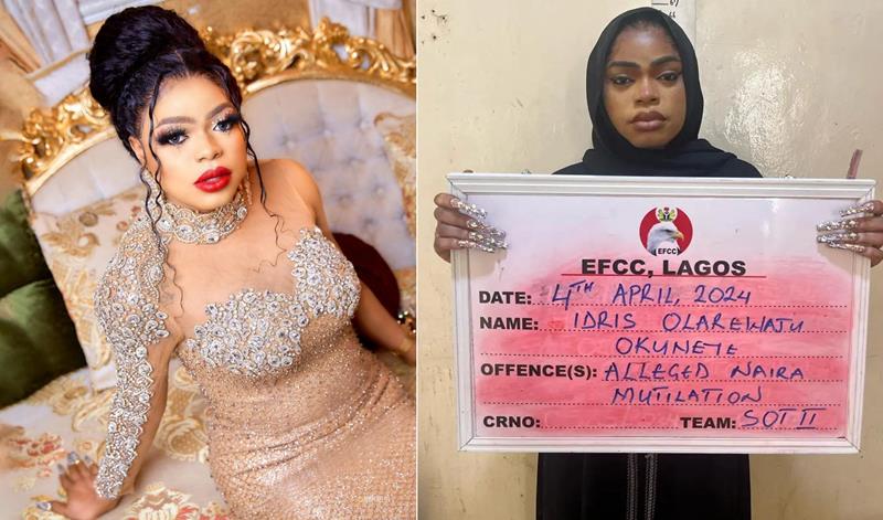 NCoS Board suspends officers of correctional service after Bobrisky revelation.