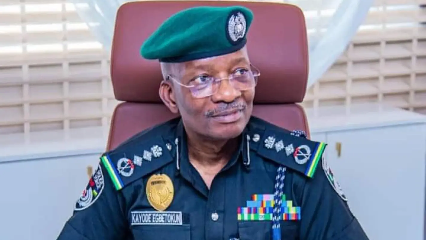 The Inspector-General of Police, IGP Kayode Adeolu Egbetokun