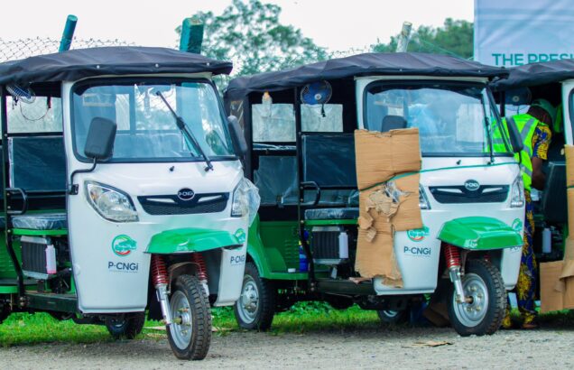 CNG powered tricycles