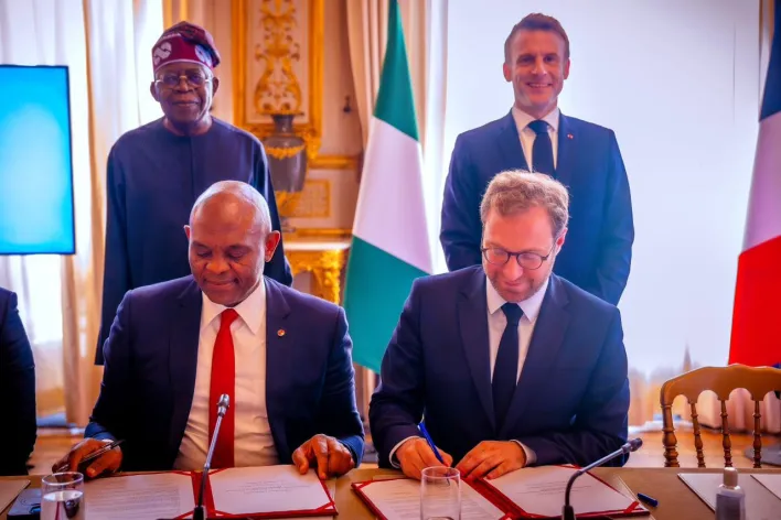 Nigeria, France Sign Letters Of Intent On Critical Infrastructure