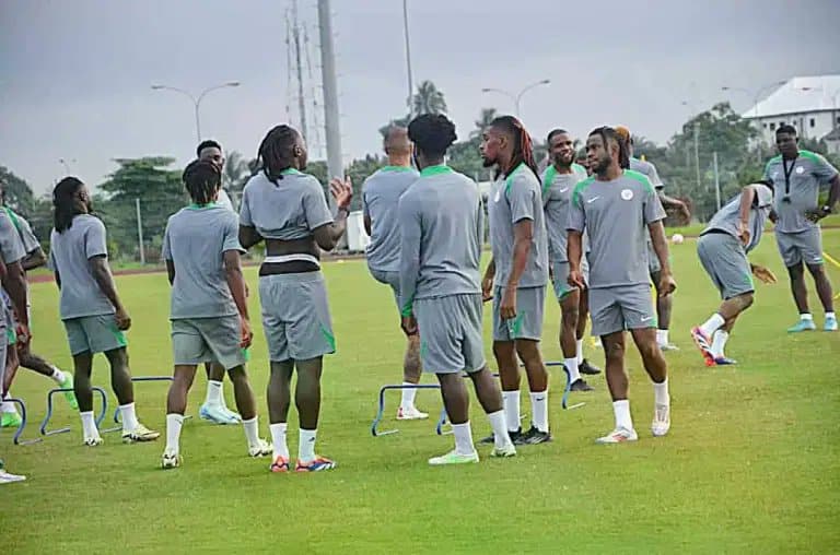 Super Eagles Players Arrive Camp for AFCON Qualifier