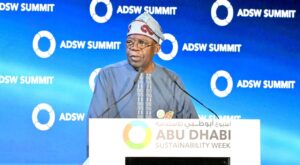 President Bola Tinubu Highlights Nigeria's Commitment to Sustainable Development at Abu Dhabi Sustainability Week