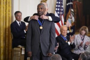 Biden Awards Presidential Medal of Freedom to Messi, Clinton, Denzel Washington, and Others