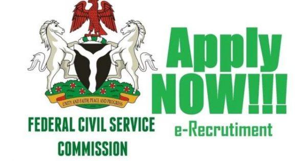 FG Announces Recruitment into Civil Service