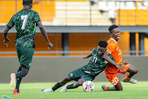 Flying Eagles beat Cote d’Ivoire 2-0 in Friendly first leg.