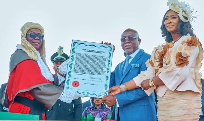 Lucky Aiyedatiwa takes oath of office as Ondo State Governor