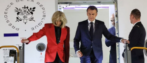 French President Macron denies ‘domestic dispute’ with wife after viral plane video