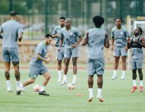 Super Eagles gear up for Unity Cup Opener against Ghana.