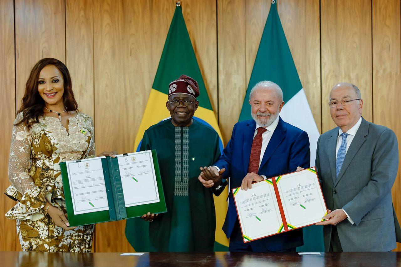 Nigeria, Brazil sign 5 MOUs to enhance Trade, Diplomacy, Aviation Cooperations