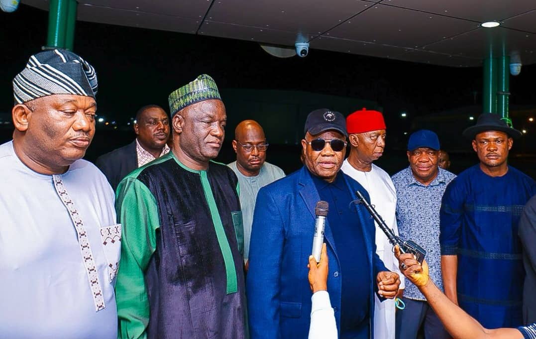 Senate President, Akpabio Returns To Nigeria, Dispels Ill-health Rumours