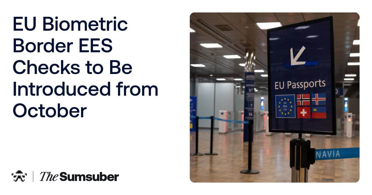 EU to Launch Biometric Border Checks in 2025