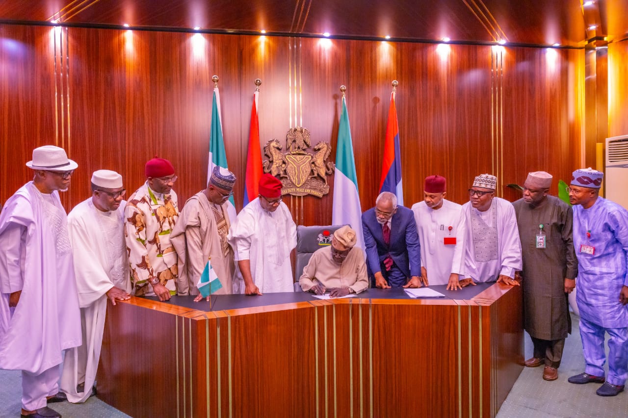 PRESIDENT TINUBU SIGNS AMENDED ELECTORAL ACT, COMMITS TO TRANSPARENT POLLS